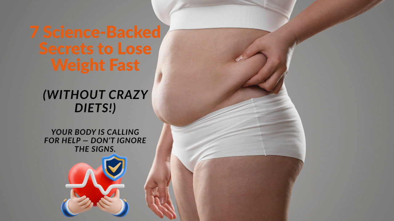7 Science-Backed Secrets to Lose Weight Fast (Without Crazy Diets!)